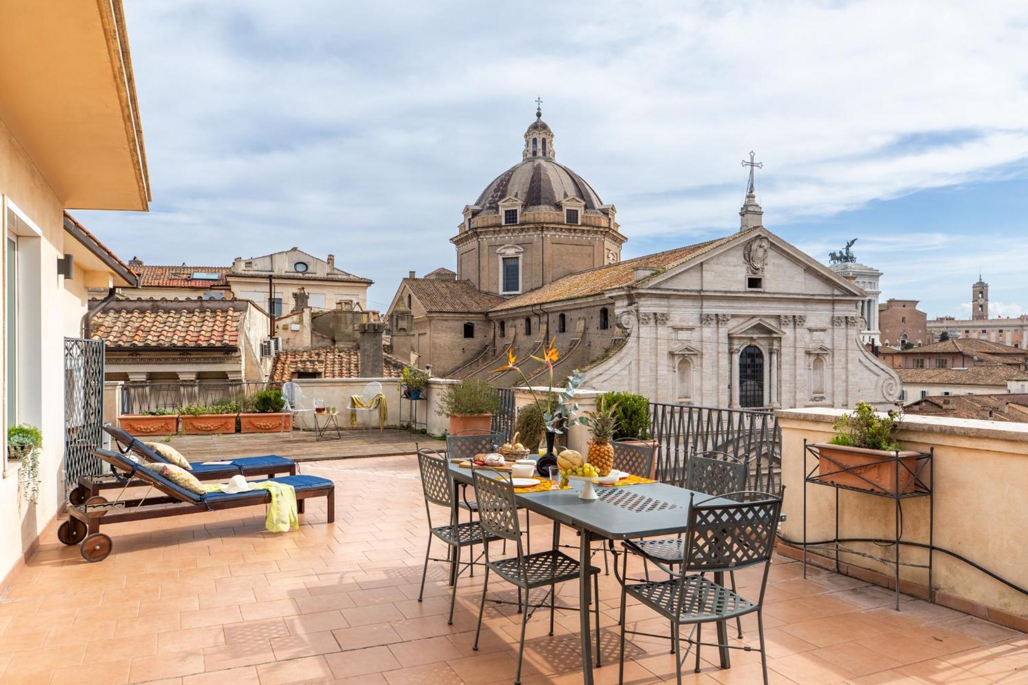Penthouse Rome Capitol Lejlighed Eksteriør billede