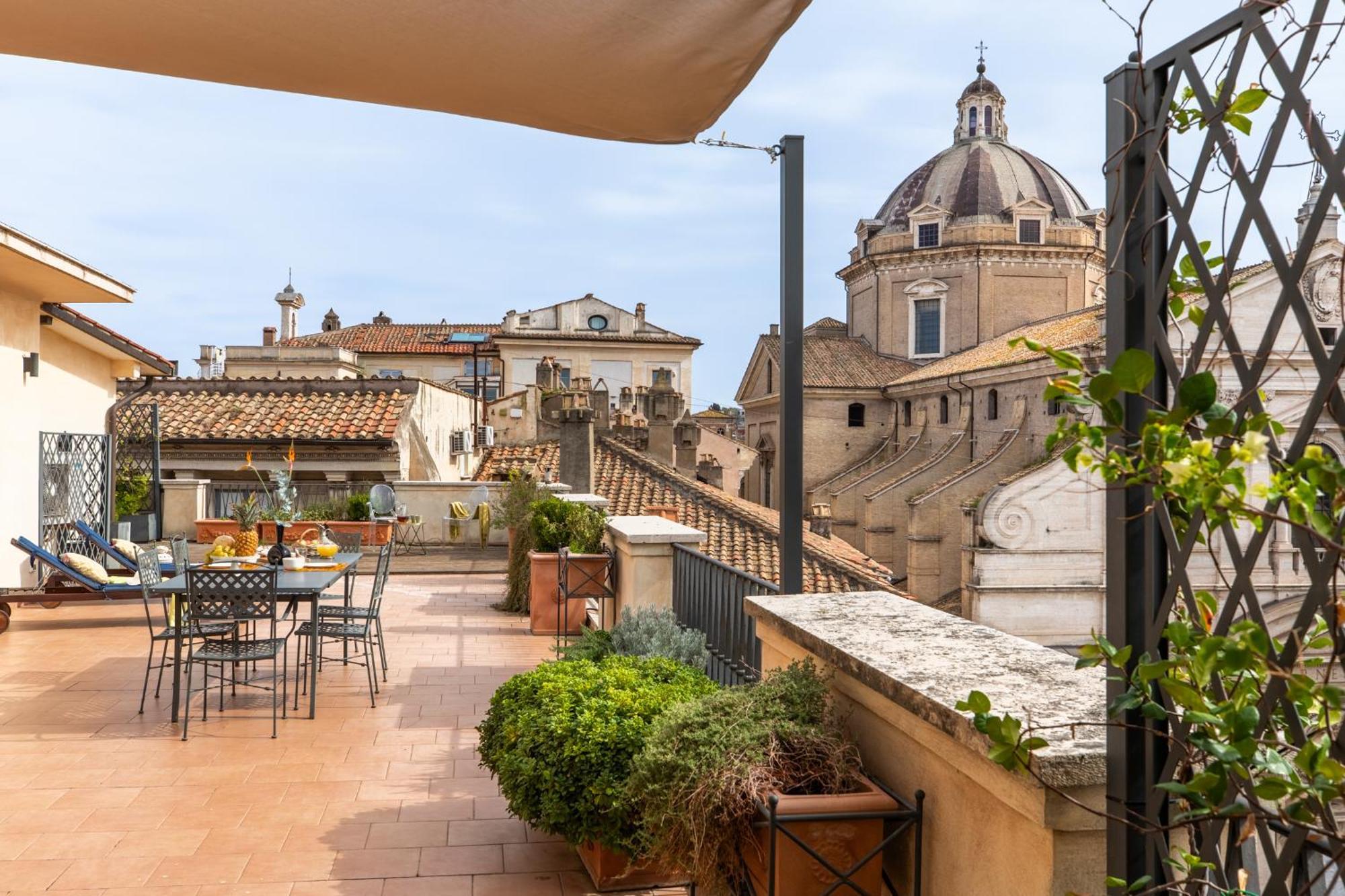 Penthouse Rome Capitol Lejlighed Eksteriør billede