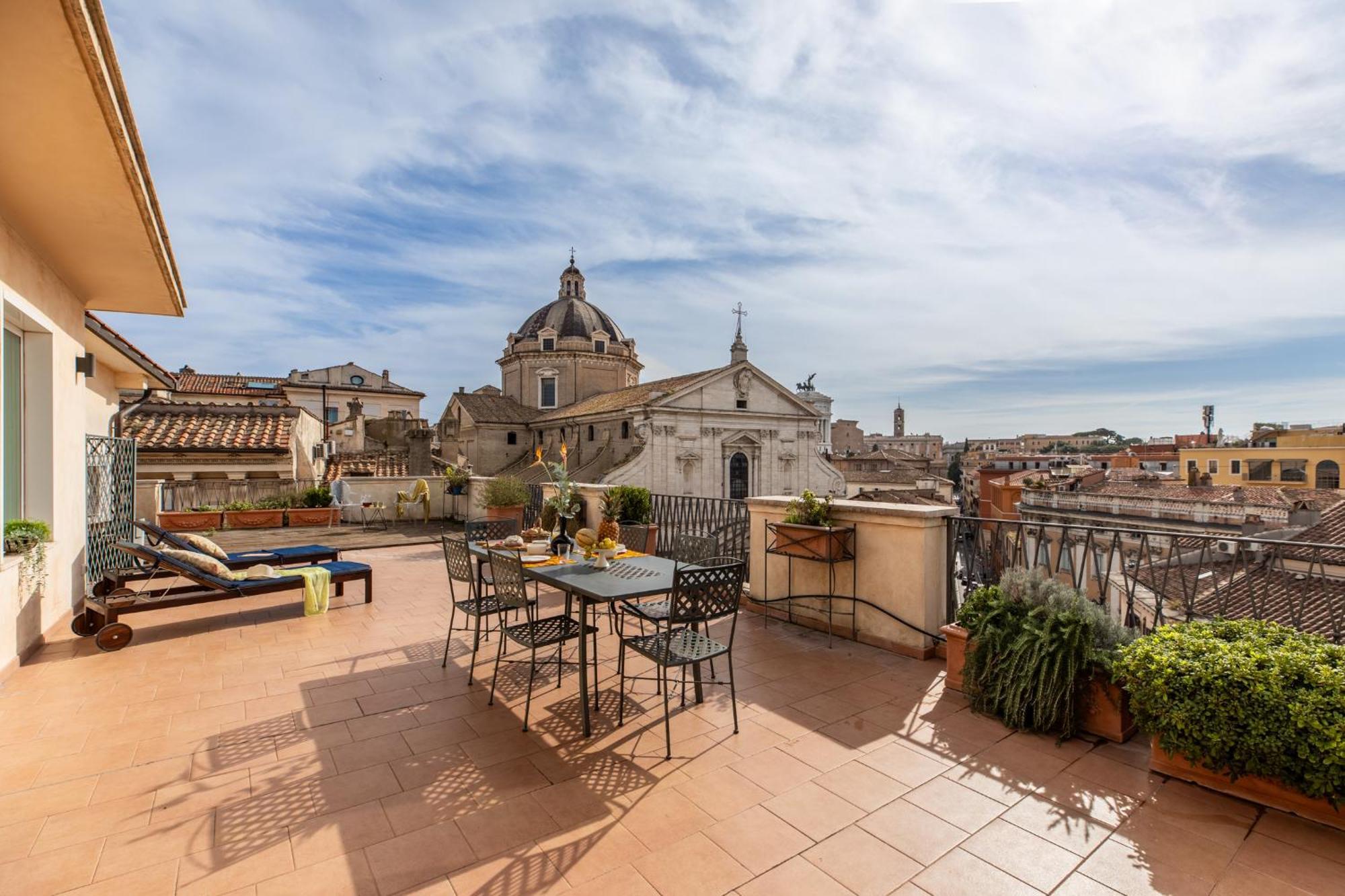 Penthouse Rome Capitol Lejlighed Eksteriør billede
