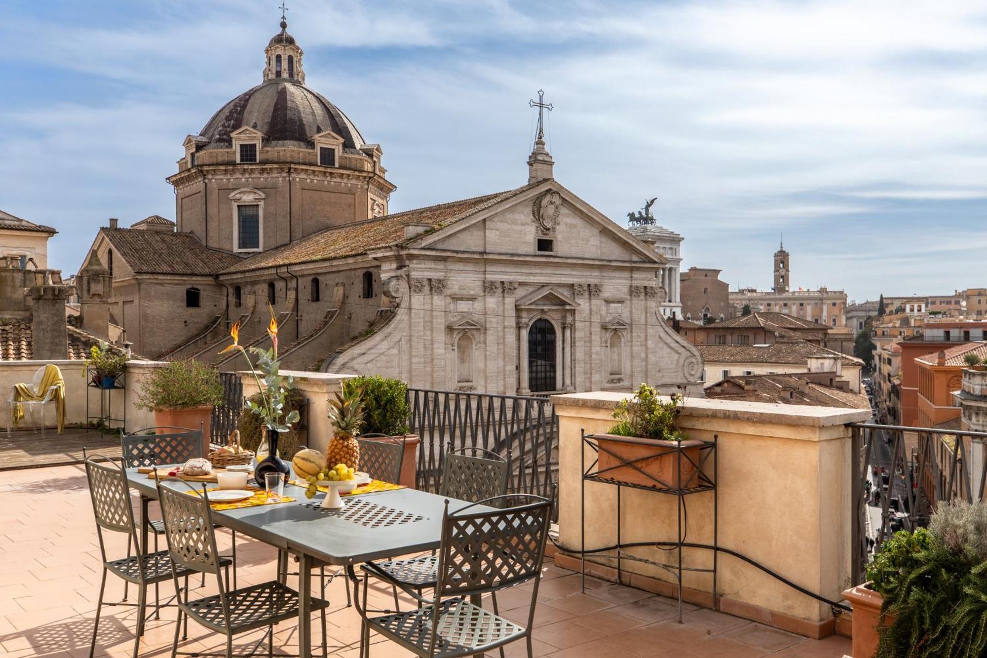 Penthouse Rome Capitol Lejlighed Eksteriør billede