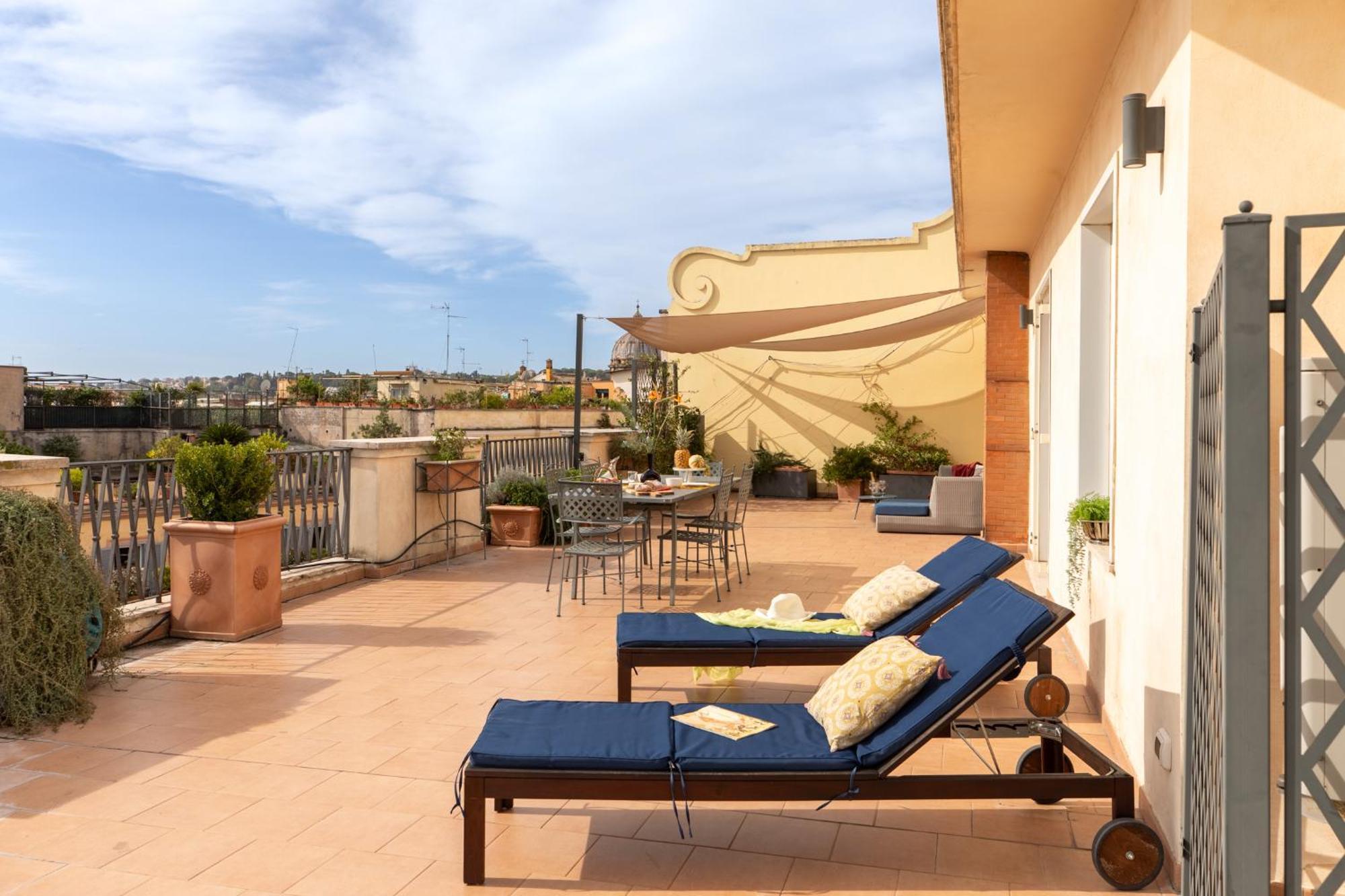 Penthouse Rome Capitol Lejlighed Eksteriør billede